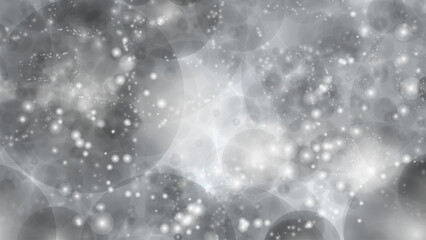 Abstract Gray Vector Background with Circles, Dynamic Light and Shadows