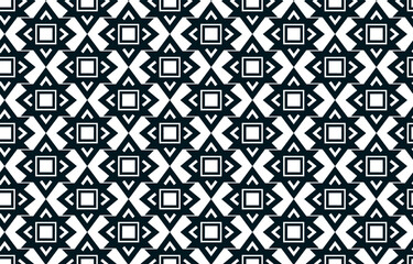 Beautiful colorful ethnic geometric American seamless patterns