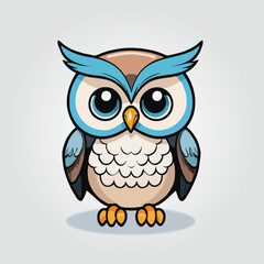 Cute Cartoon owl  