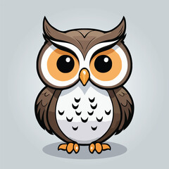 Cute Cartoon owl  