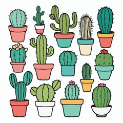 Cute Cactus Collection
