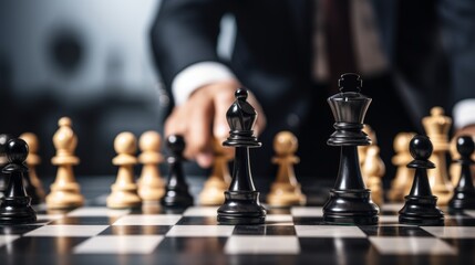 Illustrating business agility  smart strategic planning and flexible management in corporate success