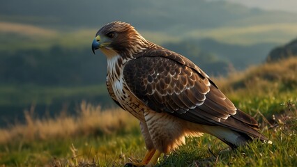 Obraz premium red tailed hawk