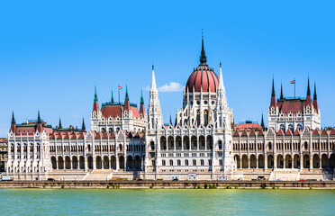 Fototapeta premium Hungarian parliament in Budapest