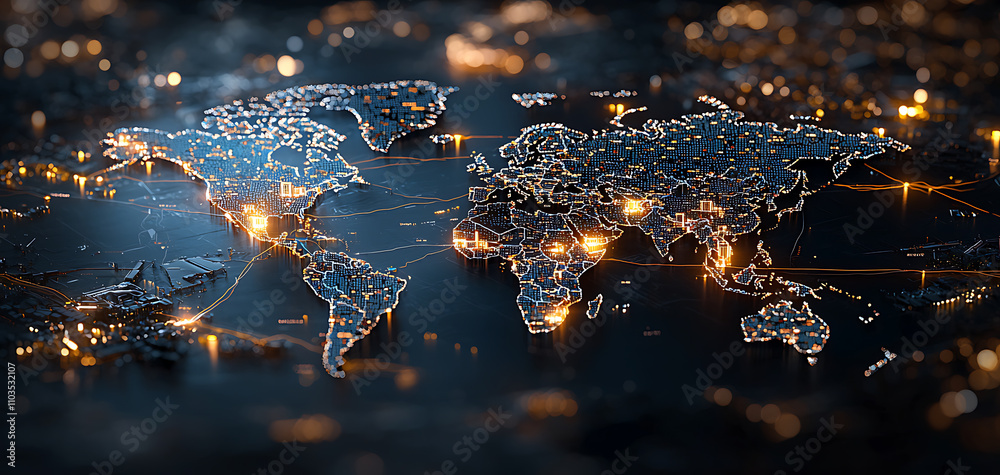 Poster global economic volatility revealed through dynamic network mapping visualizing connectivity across 