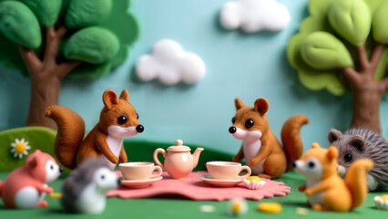 Whimsical Woodland Tea Party