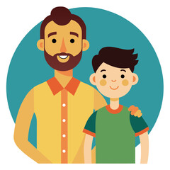  father and son bonding.