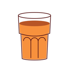 Indian hot drink vector. Indian chai icon. Chai is Indian drink. Kerala tea shop illustration vector eps. Indian Kerala roadside. Kerala tea shop line drawing. Kerala Old.