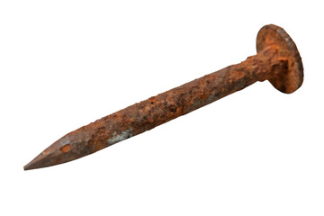 Rusty Nail. PNG.