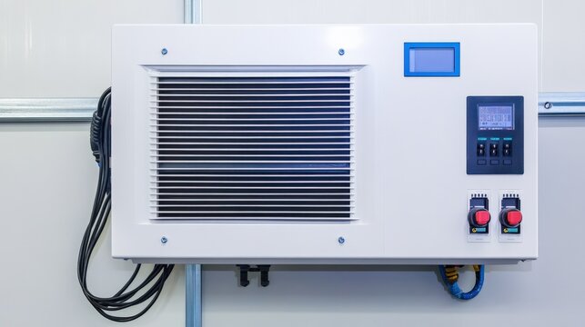 Variable Speed Drive for Voltage Stabilization in Industrial Construction
