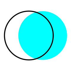 Geometric Shape in Memphis Design Concept. Vector Illustration.