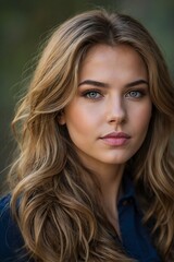 Fototapeta premium beautiful_young_woman