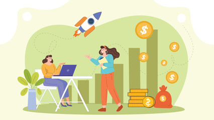 Microfinance Concept Illustration