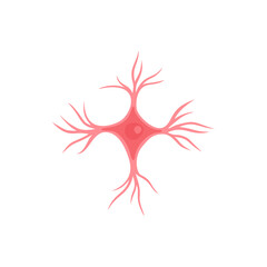Microglia cell Illustration 