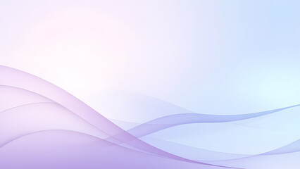 Obraz premium Abstract Blue Wave Design, Soft Light Curves, Vector Art Wallpaper