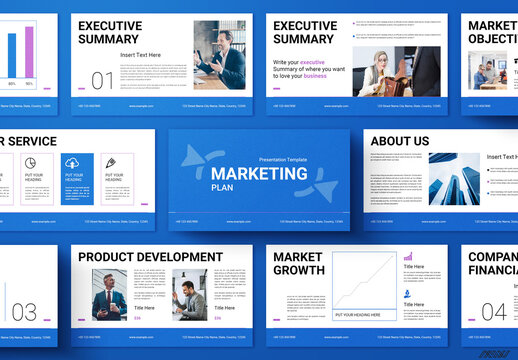 Marketing Plan Presentation Template