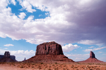  Landscapes around Monument Valley, USA