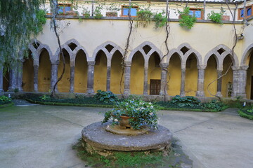 chiostro of san francesco, sorrento, italy