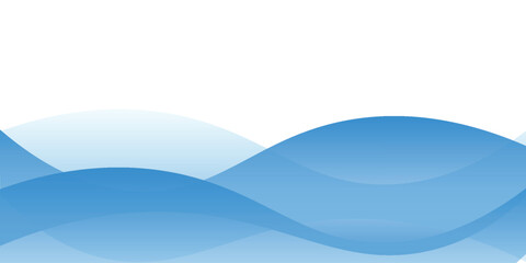 Abstract blue background. wave modern vektor illustrtion © Ubay