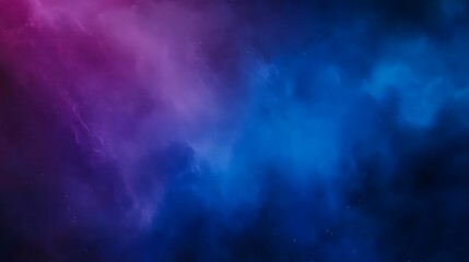 A mesmerizing blue gradient background transitioning to purple, with smooth and subtle curves, a blurred foreground, and cinematic lighting