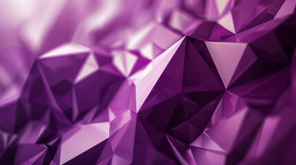 Bold Purple Geometric Art with Sharp Shapes
