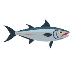  mackerel fish ilustration vector