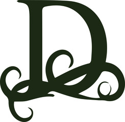 Alphabet art color signs letters design