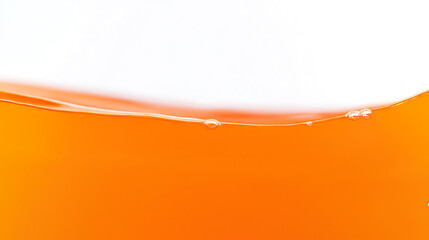 Naklejka premium Abstract landscape texture and water level orange on white background.