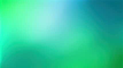 Tranquil green and blue abstract gradient background