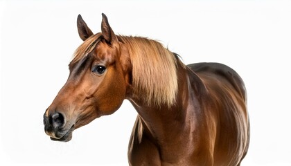 Obraz premium horse isolated on white
