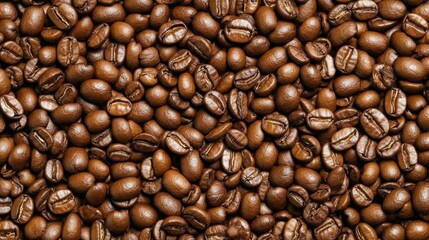 Fototapeta premium A wallpaper of premium and high quality coffee beans.