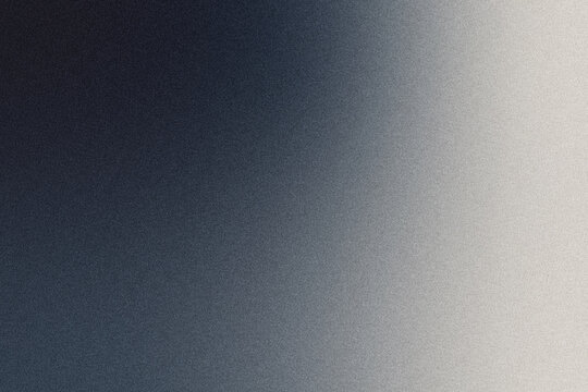 Digital noise gradient. Monochrome texture. Nostalgia, vintage, retro 80s, 90s style. Abstract grunge background. Wall, wallpaper, template, print. Black and white, gray, deep blue, beige pastel color