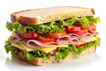 ham and cheese sandwich