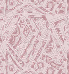 Obraz premium Seamless Pattern with Cute Daisy Flowers and Pansies. Feminine Texture in Country Style for Cloth, Textile, Wallpaper.