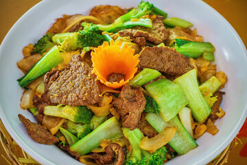 thai style beef and broccoli