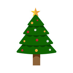 Christmas Tree with Ornaments