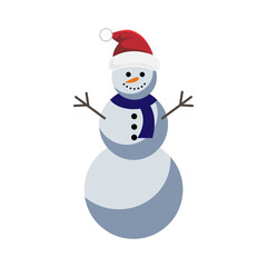 snowman with hat