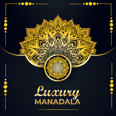 Creative Luxury Mandala Design Template