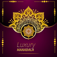 Creative Luxury Mandala Design Template