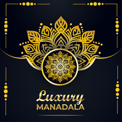 Creative Luxury Mandala Design Template