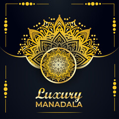 Creative Luxury Mandala Design Template
