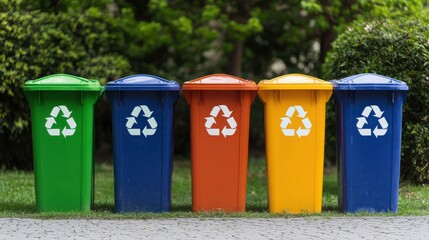 Recycling initiatives and environmental considerations urban green spaces waste management outdoor perspective on resources
