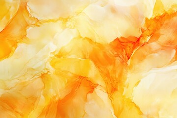 Abstract orange and yellow art digital background design vibrant colorful modern