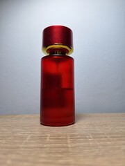 Original bottle for bottled perfume - obrazy, fototapety, plakaty