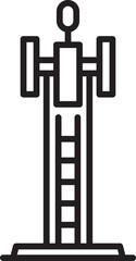 Communication Transmitter Tower Icon
