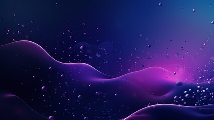 Starry Night Sky with Bright Stars and Cosmic Glow