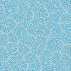 Fototapeta premium ABSTRACT BLUE PASTEL COLORFUL TURING LINES PATTERN ROUGH DESIGN REACTION DIFFUSION BACKGROUND VECTOR GOOD FOR WALLPAPER, COVER,POSTER 