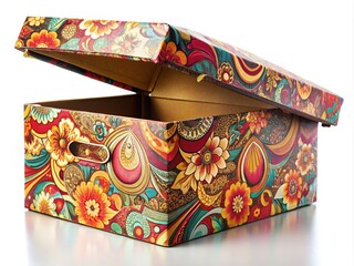 Cardboard Archive Storage Box Open - Fashion Photography
