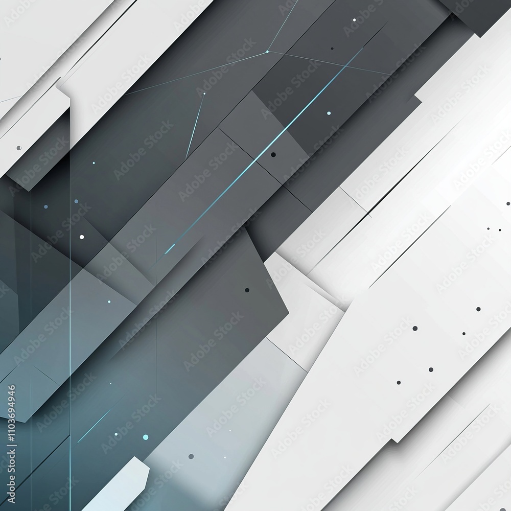 Poster Minimalistic vector background with soft gradients and abstract shapes, perfect for text overlay and versatile design use
