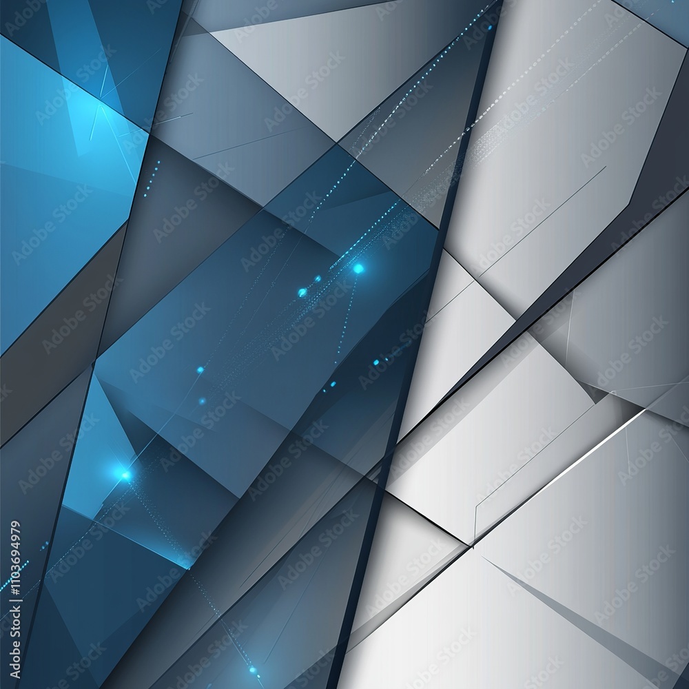 Poster Minimalistic vector background with soft gradients and abstract shapes, perfect for text overlay and versatile design use